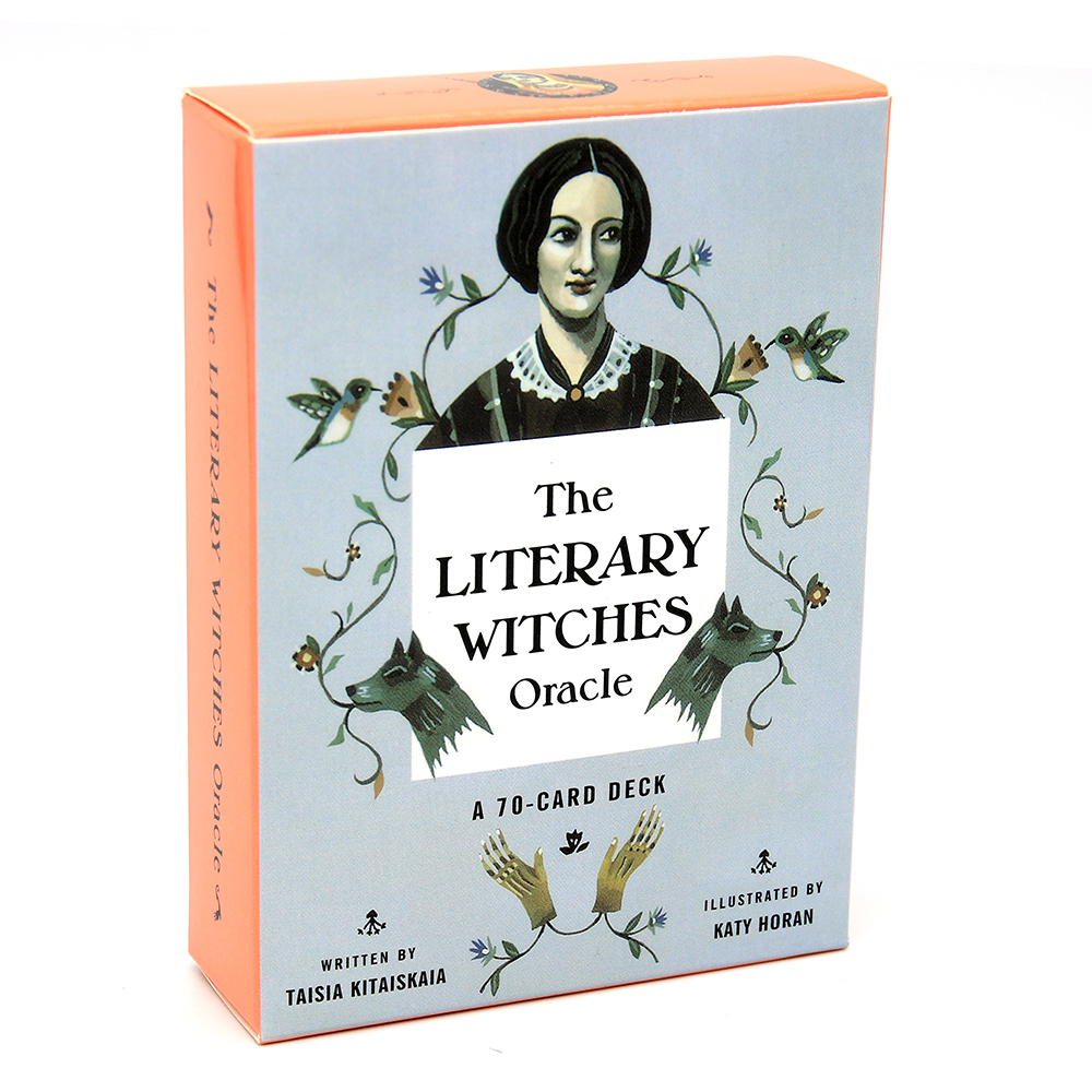 

70pcs The Literary Witches Oracle Cards Answers To Questions About Your Creative Life Spiritual Journey Family Party Board Games