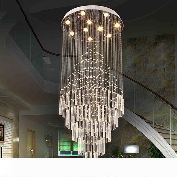 

LED Pendant Light Art Design Living Room Dining Room Chandeliers Light K9 Crystal Fixtures AC110-240V Crystal Ceiling Lamps VALLKIN Lighting