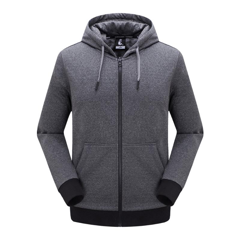 

SANHENG Brand Men Zipper Sweater Men Training Sweater Regular Fit Comfort Sports Jackets Spring Autumn Styles IG Sanhengsports, Black