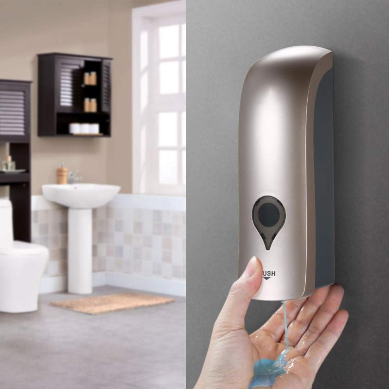 

300ML Car Soap Dispenser Wall Mounted Single Head Wall Soap Dispenser Shower Gel Liquid Shampoo Disinfectant Holder