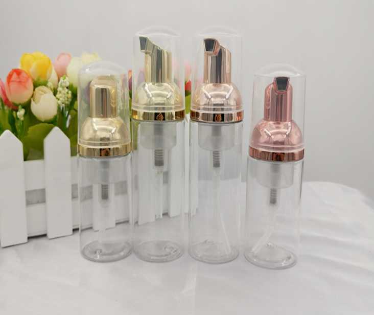 

10pcs/lot 30ml 60ml Plastic Clear Foaming Bottle Soap Mousses Liquid Dispenser Froth Pump Shampoo Lotion Bottling Foam Bottles