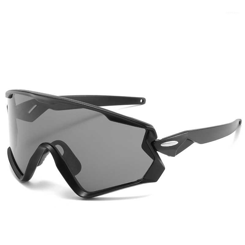 

Mens Sport Sunglasses Goggle Cycling Sunglasses Outdoor Windproof Sports Polarized Sunglasses UV400 Mountain Bike Driving Glasses1