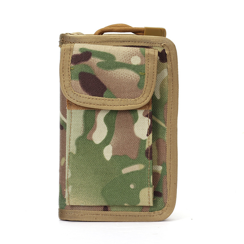 

Tactical Mini Purse Organizer Molle Nylon EDC Utility Gadget Waist Pack Pouch Key Purse Bag, Khaki