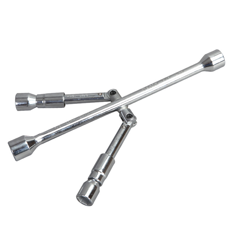 

Wrench Cross Wrench Folding Car Repair Tools Tyre Remover Mounting Spanner 14 inches