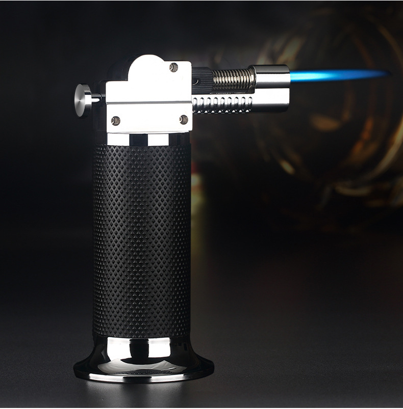 Outdoor BBQ Butane Gas Lighter Torch Turbo Cigarettes Lighters Metal Lighters Smoking Accessories Kitchen Lighters-image-558271340