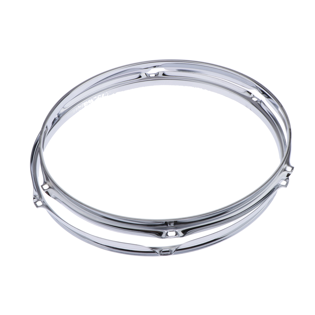 

Pair Die-cast 6-lug Snare Drum Hoop - Batter Side - Zinc Alloy - 14 inch 1.2mm