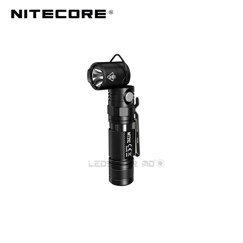

L-Shaped Work Light Nitecore MT21C 1000 Lumens Compact Torch 90 Angle Adjustable with Magnetic Base