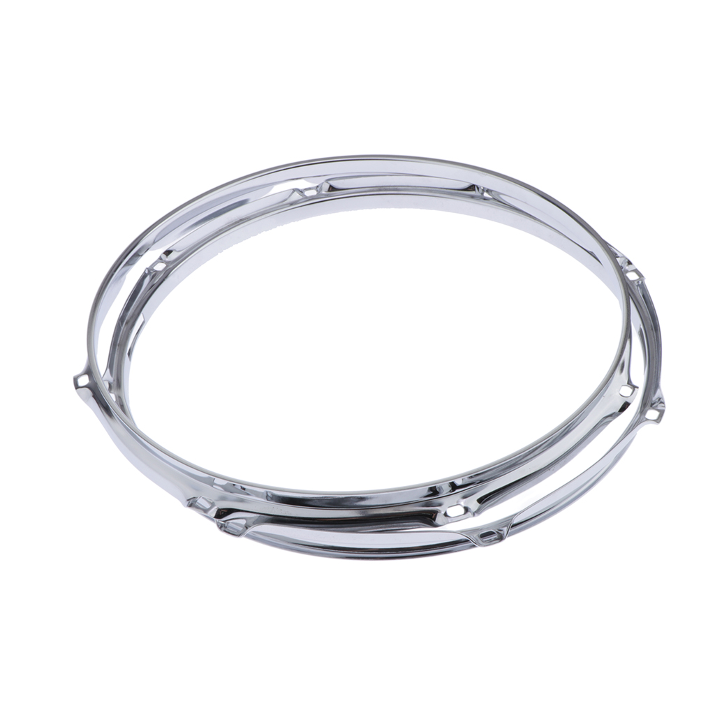 

Pair Die-cast 8-lug Snare Drum Hoop - Batter Side - Zinc Alloy - 13 inch 1.2mm