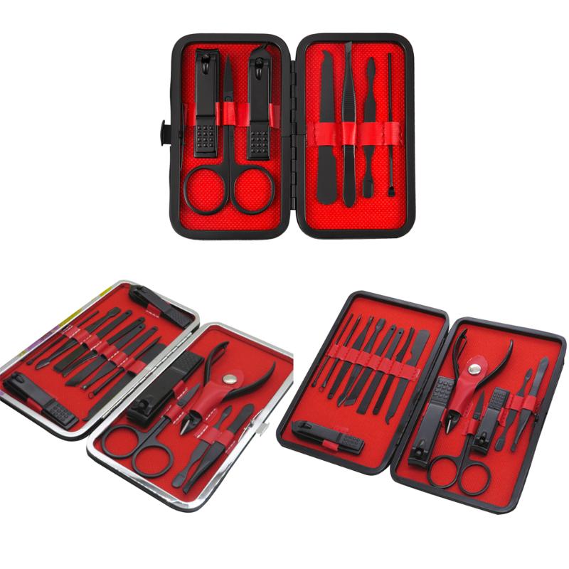 

7pcs Nail Polish Tools Set Beauty Manicure Kit Nail Clipper Clamp Pliers Scissors Set Stainless Steel