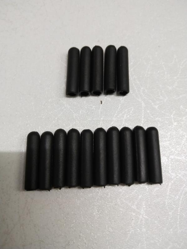 

50 dumb black plastic silicone trousers rope hat rope elastic buckle wall clock, 01