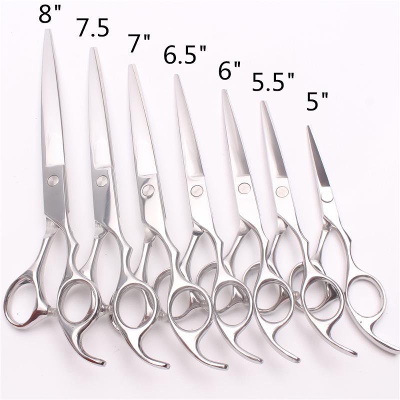 

C1006 5" 5.5" 6" 6.5" 7" 7.5" 8" Japan Steel Hairdressing Cutting Shears Pro Human Hair Scissors Pets Dogs Cats Grooming Shears