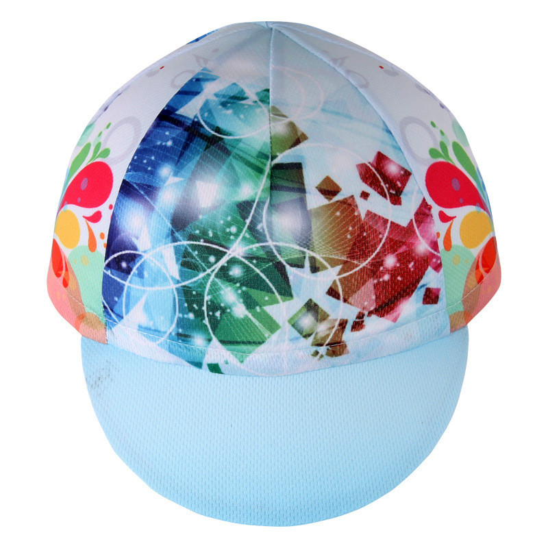 

Q350 Cycling Caps Ghost wolf small cloth hat Cycling outdoor small clothdicer Mountain road sport Caps, White