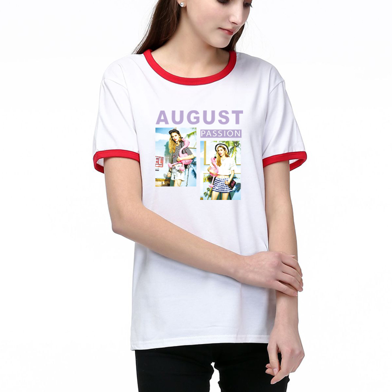 

Women Designer T Shirts Summer Fashion Tops Lady Tees Breathable Short Sleeves Pattern Printed Tees Shirt Best Quality Cotton Blend ph, Red