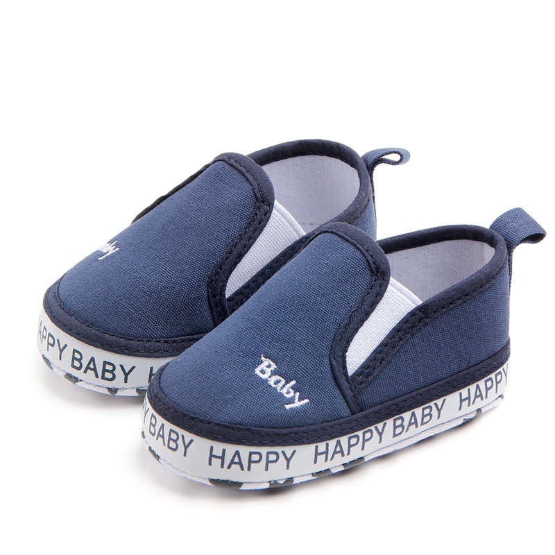 

Baby Shoes Classic Canvas Letter Baby Girl Shoes Cotton First Walker Fashion Boy, Red
