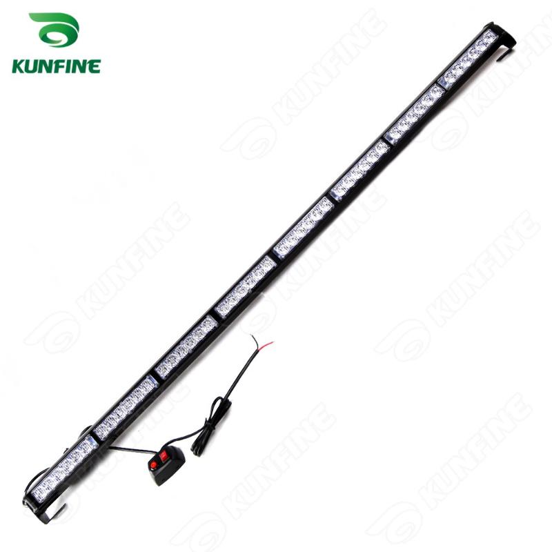 

Car LED Strobe Light Bar Car Warning Light Led Bar High Quality Traffic Advisors KF-L3013, As pic