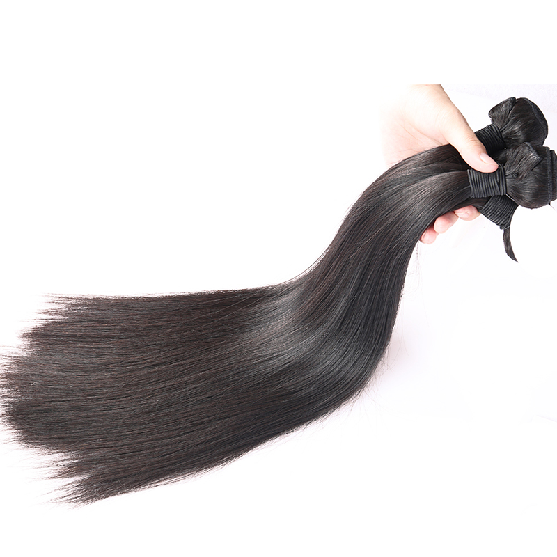 

New Natural Color Brazilian Hair Weave Bundles Straight Unprocessed Human Hair Products 8-30 Raw Virgin