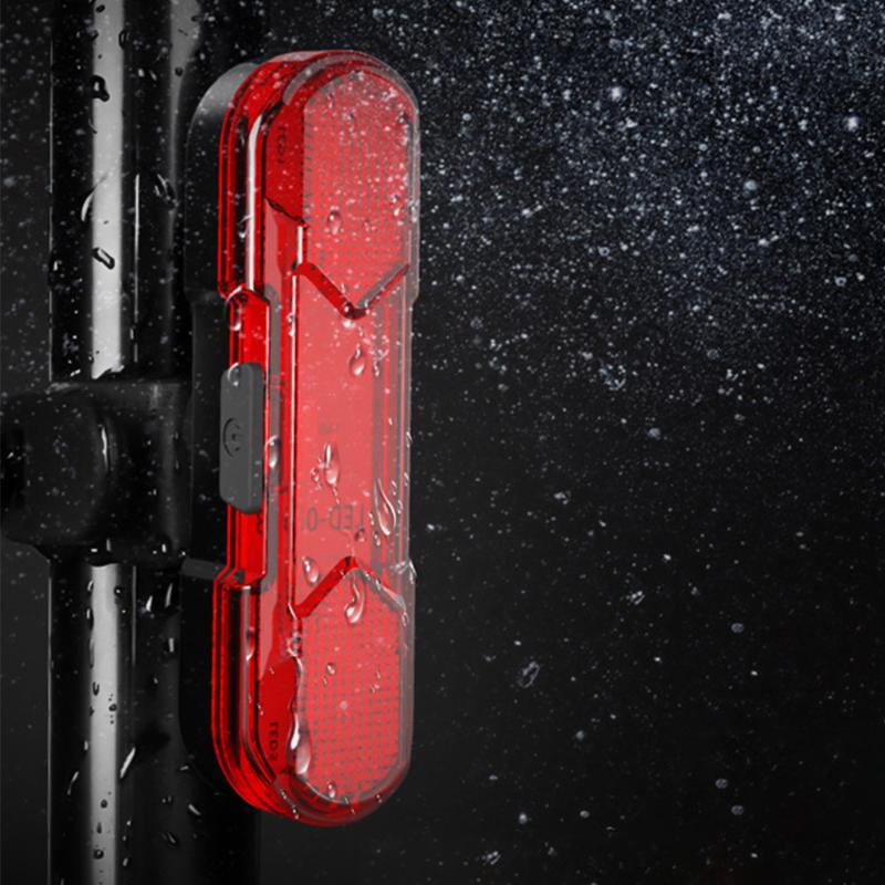 

Outdoor Bike Taillight Waterproof 5 LED MTB Bike Bicycle Light Rear Tail Light RED Lamp 4 Mode USB Recharge Accessories