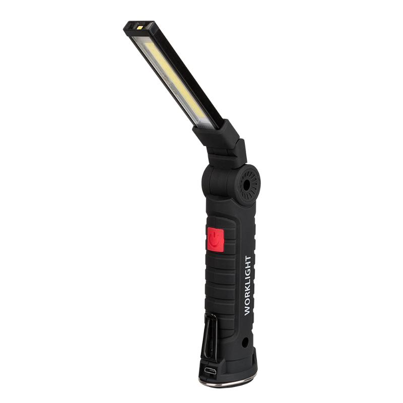 

COB LED 5 Modes USB Rechargeable Work Inspection Light Torch Lanterna With Hanging Hook&Magnetic