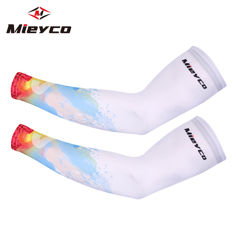 

1 Pair Arm Sleeve Sun Protection Sports Outdoor Cycling Running Basketball Sleeves Arms Compression Bike Cuffs Arm Warmers, 15