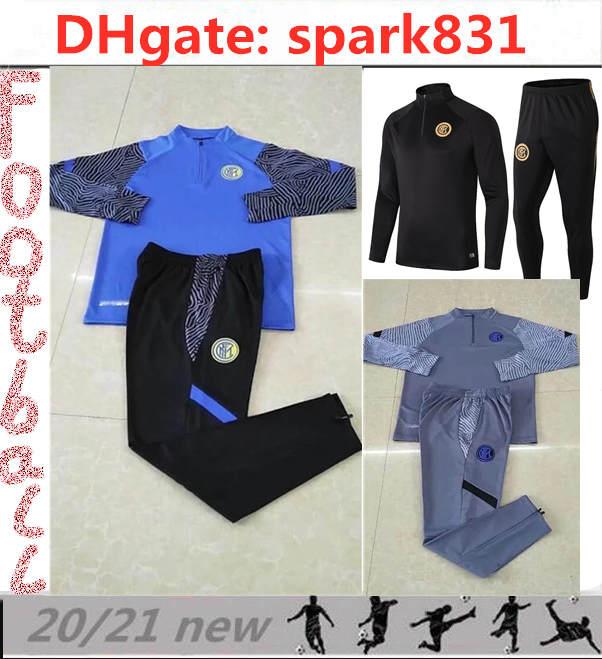

2020 INTER soccer training jackets ALEXIS LUKAKU LAUTARO CANDREVR NAINGGOLAN 20 21 man maillot de football training suit