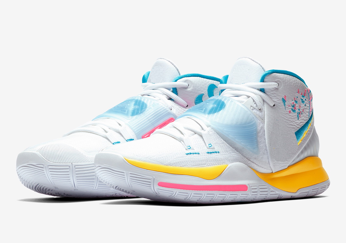 

NSW kyrie 6 neon Graffiti shoes for sale With Box 2020 bset men women Basketball shoes shop wholesale US7-US12
