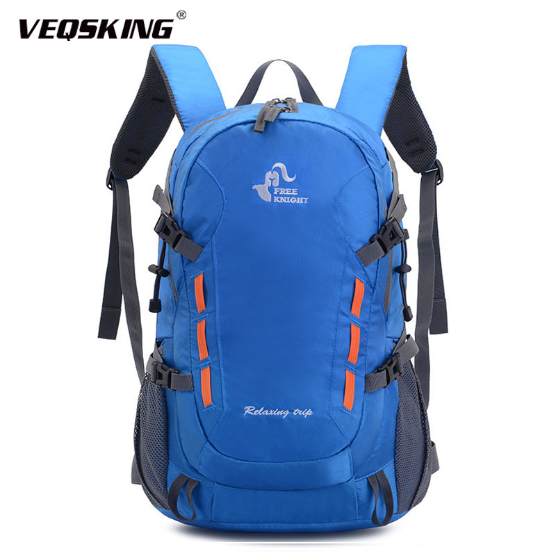 

40L Waterproof Hiking Traveling Backpacks,Mens Womens Riding Camping Backpack,Outdoor Sports Trekking Rucksack Climbing Bag, Rose