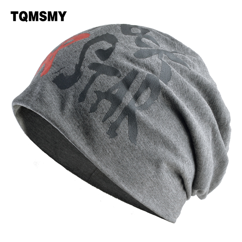 

Cotton fabric hats For men Autumn beanies double layer Turban hat Casual Unisex Hip Hop caps women spring Skiing cap Bonnet, Black
