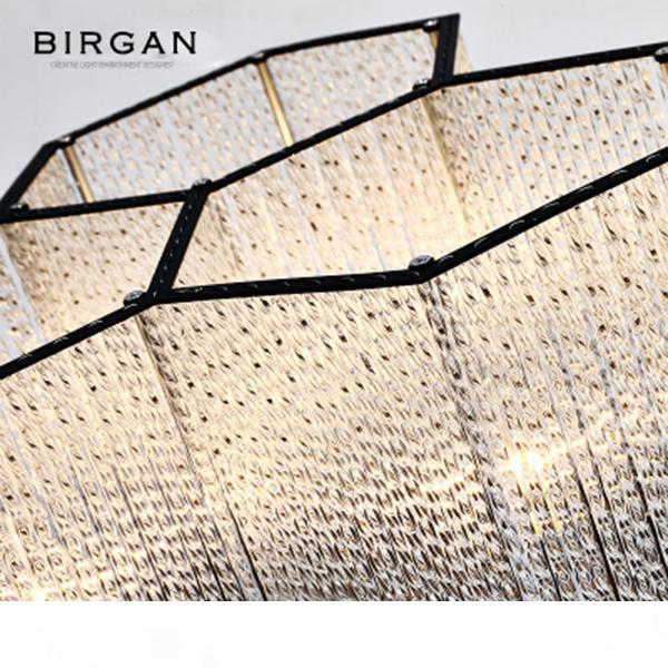 

LED Modern Ceiling Light Hexagon Crystal Pendant Lamp Flush Mount Light Fixture for Living Room Bedroom Cafe Bar Ceiling Lamp