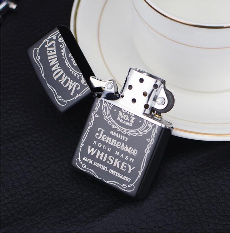 

Newest Gasoline Fire Retro Metal Cigarette Lighter Smoking Fuel Refillable Oil Lighters Tools Dragon Skull 4 Styles choose