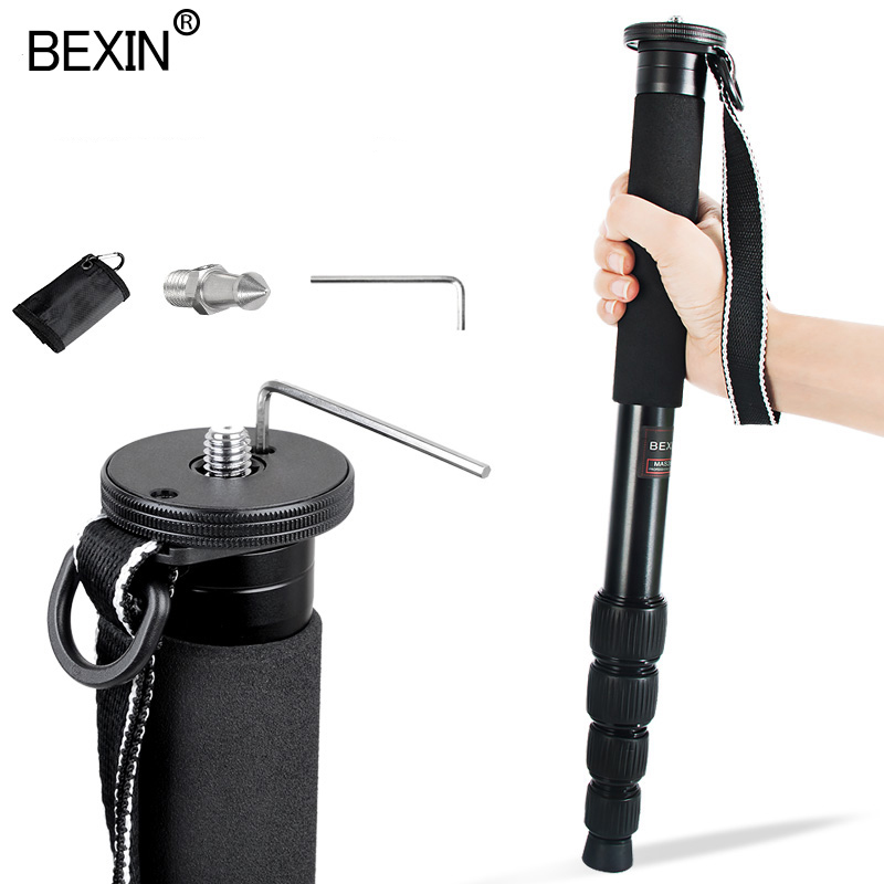 

1560mm Professional monopod dslr camera stick aluminum extendable tripod video monopod for Canon Nikon Sony DSLR camera