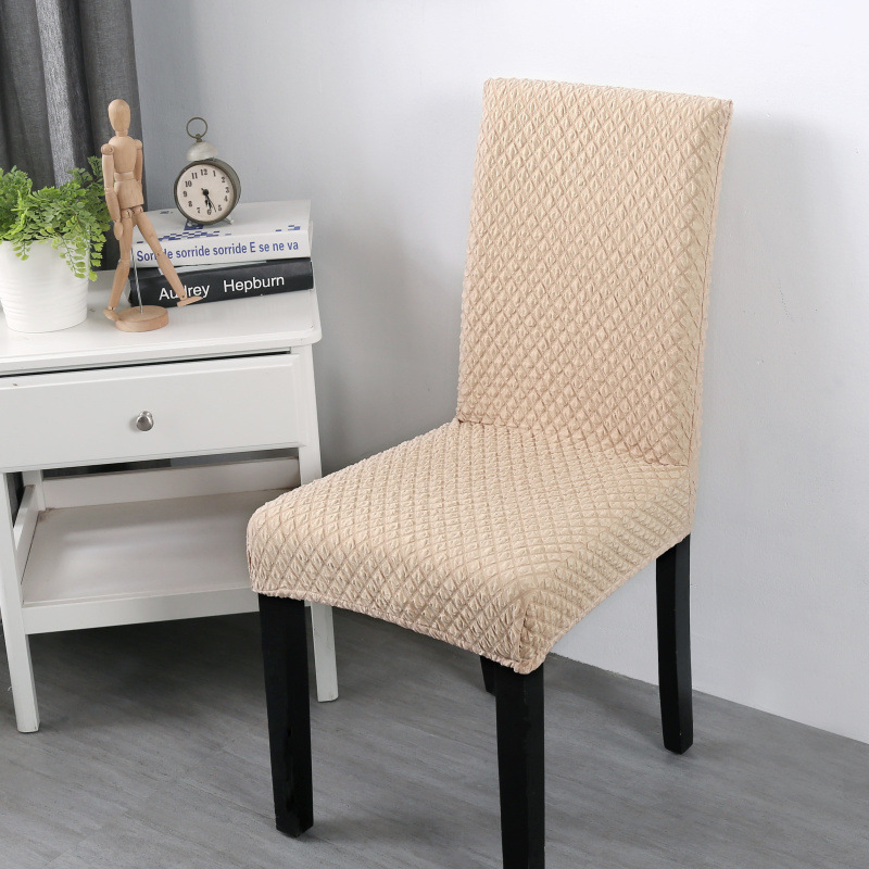 

Spandex Stretch Chair Cover Solid Color Slipcovers Chair Elastic For Kitchen Wedding Banquet Covers Room Dining Kitchen
