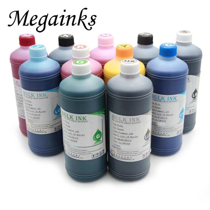 

1000ML Pigment Ink for T3270 T5270 T7270 3800 3880 4000 4880 4900 4450 7600 7710 7890 7800 7880 7900 9800 9880 9600 MBK