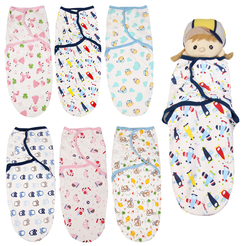 

Baby Blankets Newborn Cotton Baby Swaddle Wrap Sleeping Bag Sleep Sack Infant Swaddling Bedding Towel couverture bebe