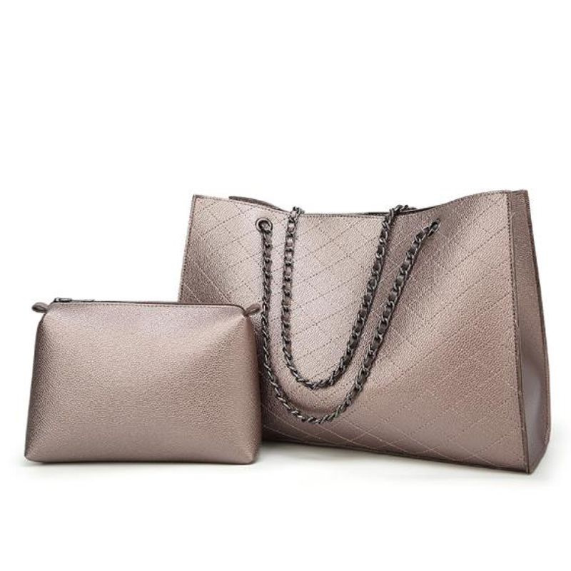 

New-Women Bags Designer Hand Bag Chain Leather Handbag free shipping, Apricot