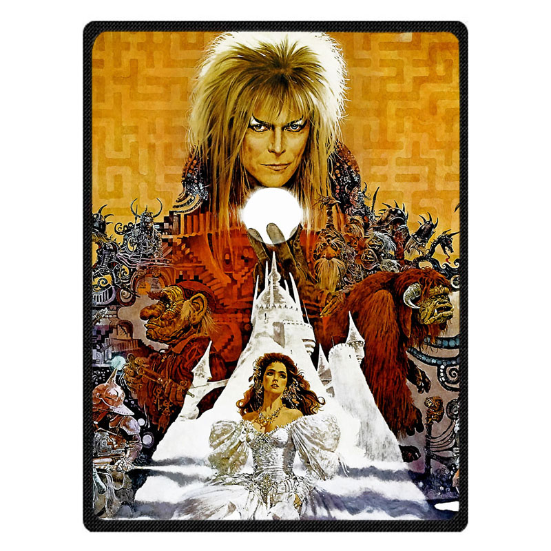 

Adult Autumn Winter Summer Spring Warm Blanket Super Soft Coral Fleece Bed Sofa David Bowie Pattern Blanket
