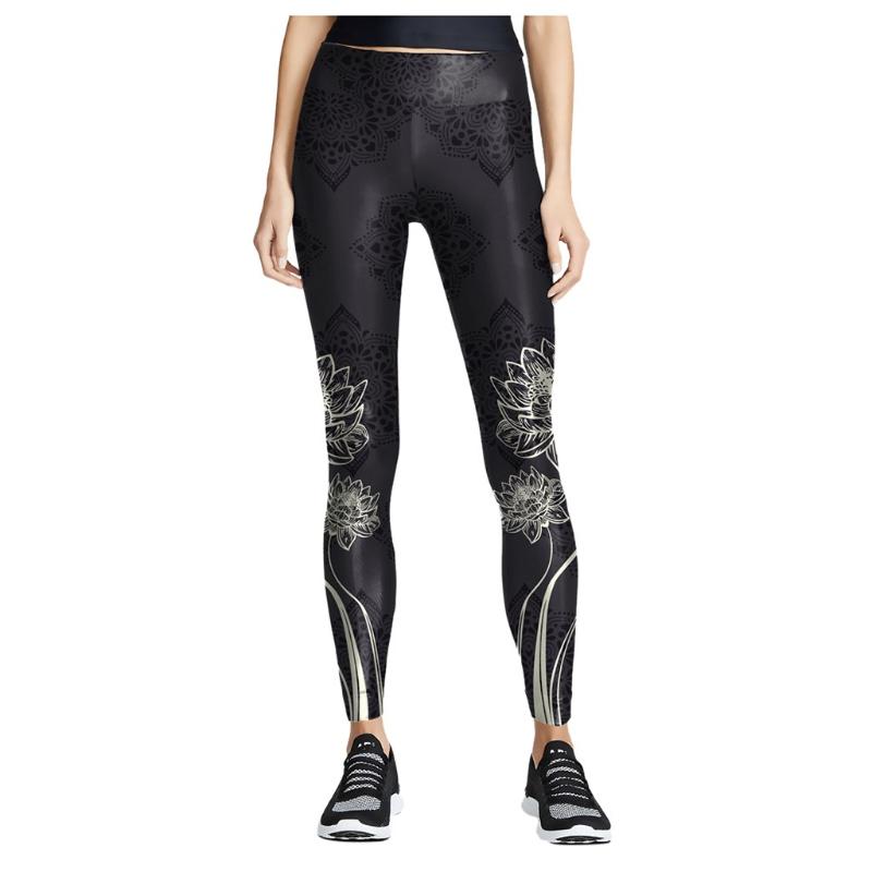 

Running Fitness Yoga Pants Women High Waist Sports Gym Yoga Leggings Full Length Pants Athletic Trouser Pantalones Mujer#J30, Black