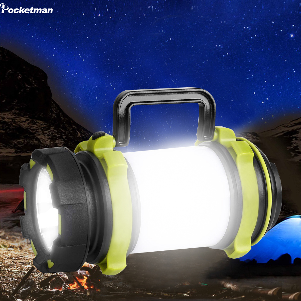 

6000LM LED Camping Lantern USB Rechargeable Flashlight Lantern for Hurricane Emergency, Hiking, Fishing Includes Batteries Y200727