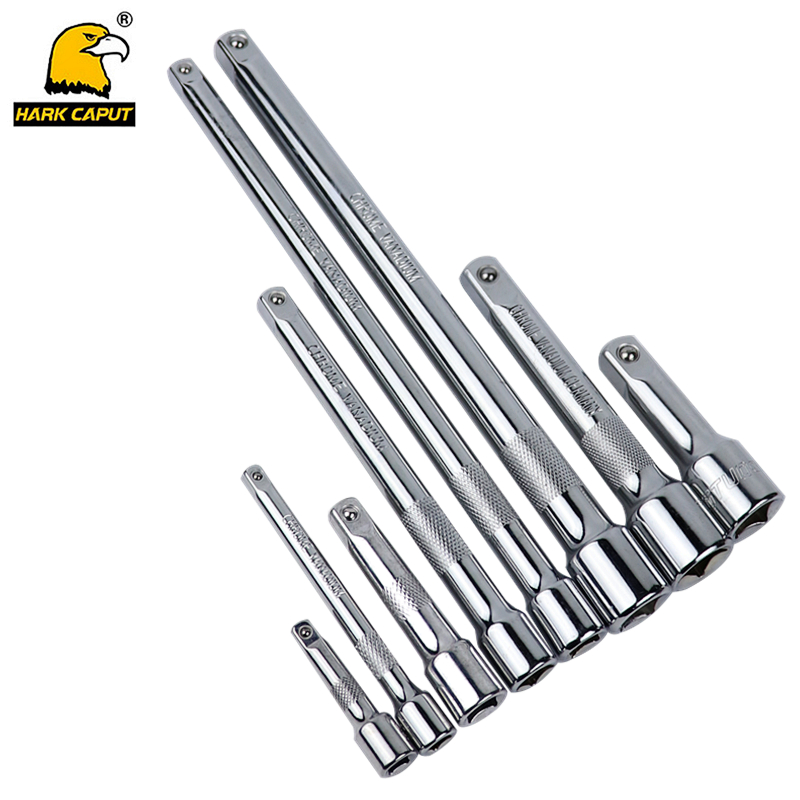 

1/4" 3/8" 1/2" Adapter Drive Extension Bar Socket 50-250mm Sleeve Connecting Rod For Socket Wrench Auto Repair Hand Tools