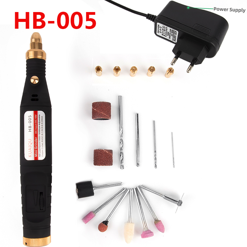 

18V Power Tools Electric Mini Drill 18W Grinding Accessories Set Multifunction Engraving Pen For Dremel 5000-18000rpm Adjustable