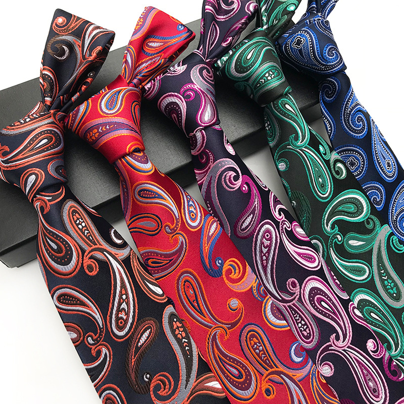 

Bow Ties Polyester Jacquard Fashion Men's Suit Tie Business Casual Waist Flower Paisley Trendy Embroidery Banquet Accessories
