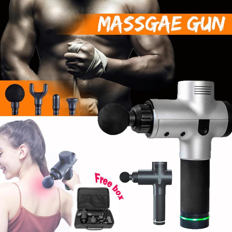 

Muscle Massage Gun Deep Tissue Massager Therapy Gun Exercising Relief Body Slimming Shaping
