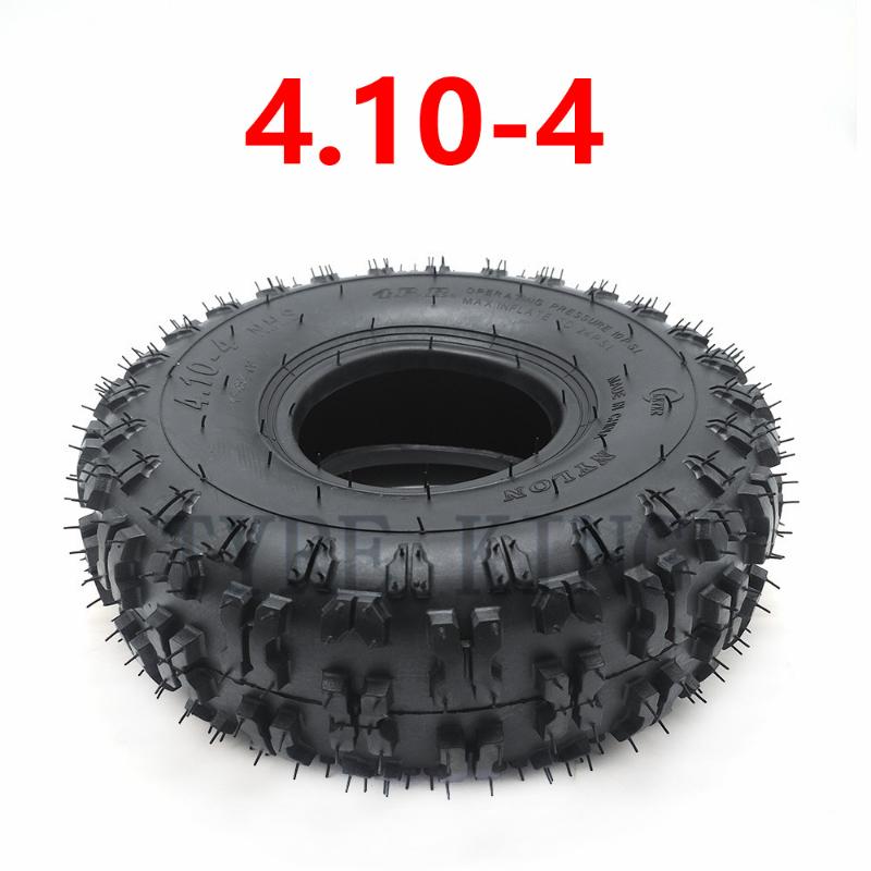

High Quality 4.10/3.50-4 410/350-4 ATV Quad Go Kart 47cc 49cc Chunky 4.10-4 Tire Inner Tube Fit All Models 3.50-4 4" Tyre Parts