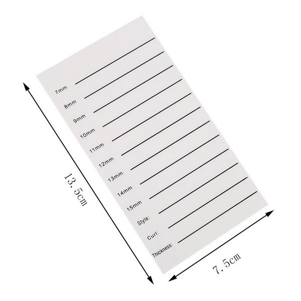 

by dhl 200pcs Individual Eyelash Extension Hand Plate Holder Lash Tray Strip Palette Acrylic Eyelash Beauty Makeup Tool new