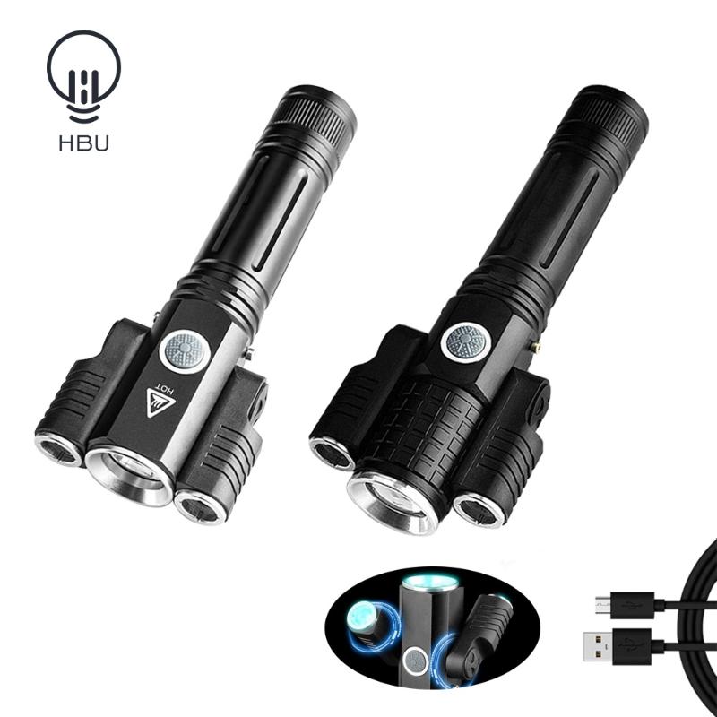 

USB Rechargeable 2000 Lumen Mini led Torch Lamp LED batttery Torch Adjustable Zoom Focus Penlight Waterproof