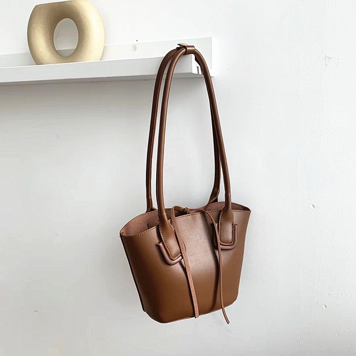 

Bucket Bag High Quality PU Leather Crossbody Bags for Women 2020 Female Designer Handbag Ladies Shoulder Messenger, Black