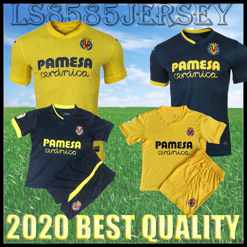 

kids kit 20 21 Villarreal Soccer Jerseys 2020 2021 Home Paco Alcacer bacca FORNALS Anguissa EKAMBI IBORRA .CAZORLA adult Football shirts, Orange
