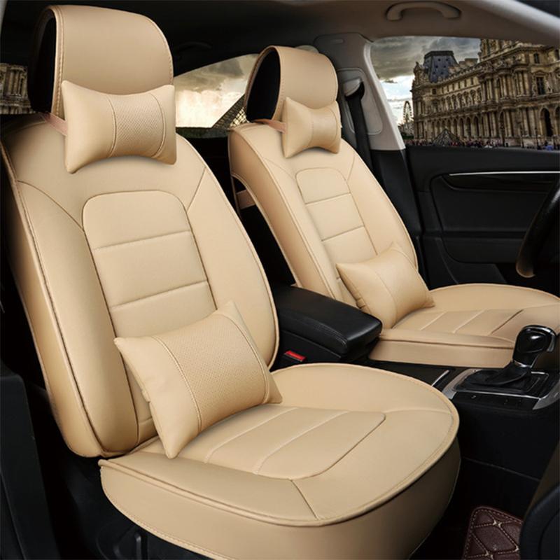 

7-11 kits leather car seat cover universal size front seat cover car cushion interior accessories 3d