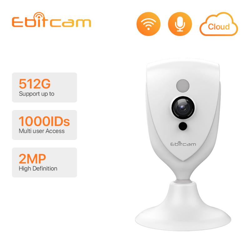 

Ebitcam Cloud Mini Camera Wifi IP Security Camera Wifi Two Way Audio IP Cameras 1080p Indoor Pet Cameras Baby Monitor