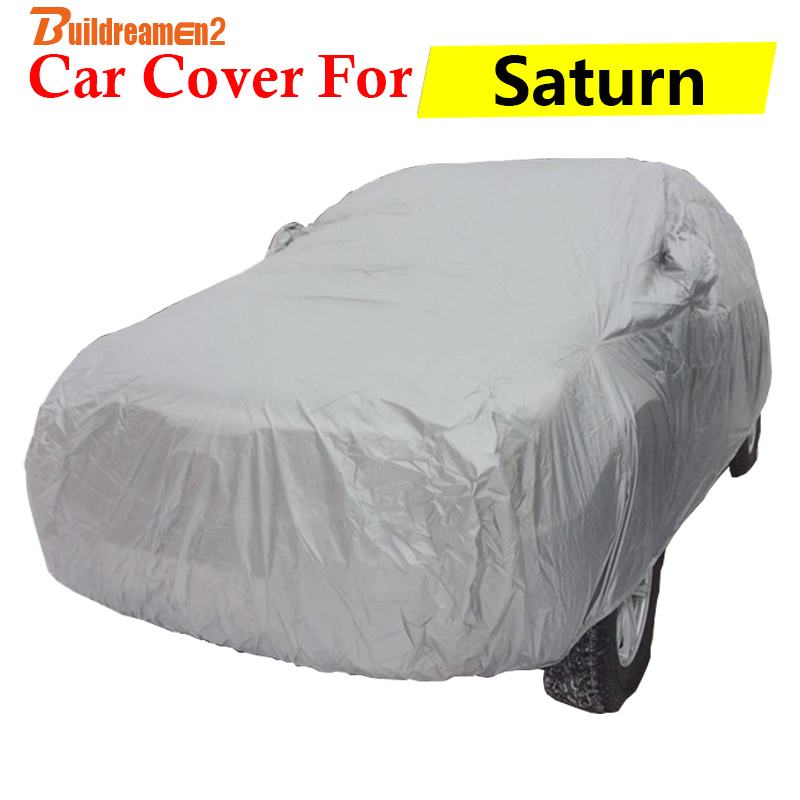 

Buildreamen2 Car Cover Anti-UV Sun Shade Outdoor Snow Rain Scratch Resistant Cover For Saturn L-Series Outlook Relay Astra SC
