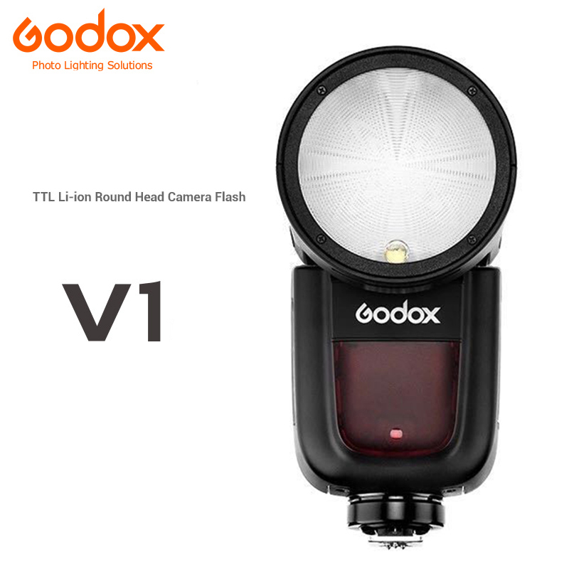 

Godox V1 Flash V1C/N/S/O/FL 2.4G Wireless X system 1/8000s HSS battery Speedlite Flash for Fuji